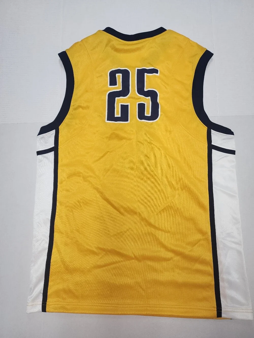 Nike Air Jordan Men's Size Large University Of California #25 Yellow Jersey